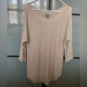 Soho Jeans/New York & co tunic style sweater, size M